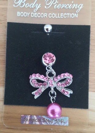 Piercing nombril acier chirurgical – modèle fantaisie, brand: body piercing, condition: New with tags, €6.50, €7.53 includes Buyer Protection