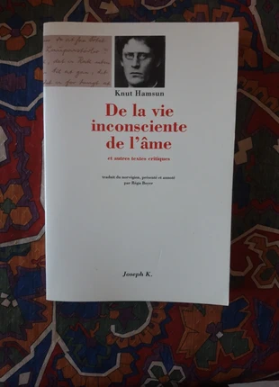 De la vie inconsciente de l'âme - Knut Hamsun, condition: Very good, €7.00, €8.05 includes Buyer Protection