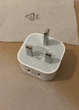 Plug Charger Adapter fast charger 40W Dual PD 20 W each Charger, brand: Rohs, condition: New with tags, £3.50, £4.38 includes Buyer Protection