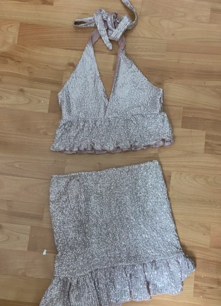 ensemble bershka brillant, merk: Bershka, staat: Heel goed, maat: S / 36 / 8, € 10,00, € 11,20 inclusief Kopersbescherming