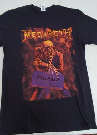 Tshirt - Megadeth - For Sale - L, marca: megadeth, estado: Novo sem etiquetas, tamanho: L, €19.00, €20.65 inclui Proteção do Comprador