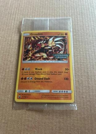 Pokemon groudon 81/168 cosmos holo gamestop promo, merk: Pokémon, staat: Nieuw zonder prijskaartje, € 10,00, € 11,20 inclusief Kopersbescherming