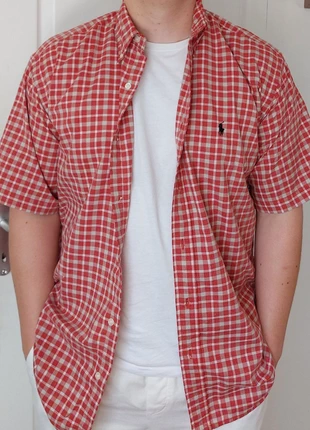 Chemise à carreaux rouge Ralph Lauren Taille L, marque: Ralph Lauren, état: Très bon état, taille: L, 24,90 €, 26,85 € Protection acheteurs (Pro) incluse
