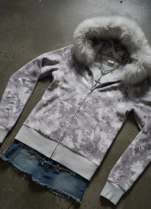 veste y2k avec fourrure, brand: y2k, condition: Very good, size: S / 36 / 8, €25.00, €26.95 includes Buyer Protection