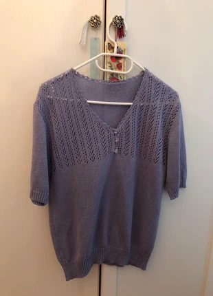 Maglia lilla vintage, staat: Heel goed, maat: XL / 42 / 14, € 2,50, € 3,33 inclusief Kopersbescherming