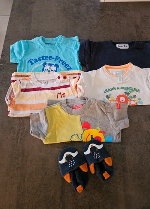 Tee-shirts taille 6 mois,lot de 5, staat: Goed, maat: 3-6 maanden / 62 cm, € 3,90, € 4,80 inclusief Kopersbescherming Pro