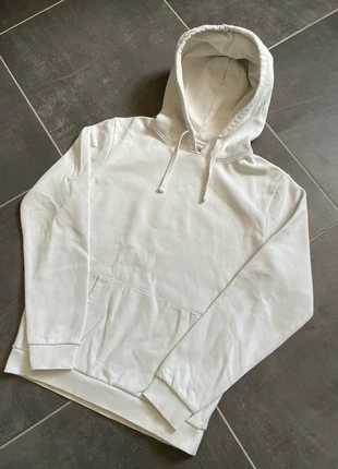 Sweat blanc, marque: Kiabi, état: Très bon état, taille: S, 4,00 €, 4,90 € Protection acheteurs incluse