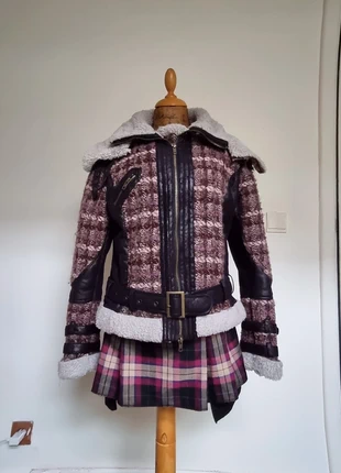 Desigual Jacket Pink / Black, marca: Desigual, estado: Bueno, tamaño: S / 36 / 8, 37,00 €, 39,55 € Protección al comprador incluida