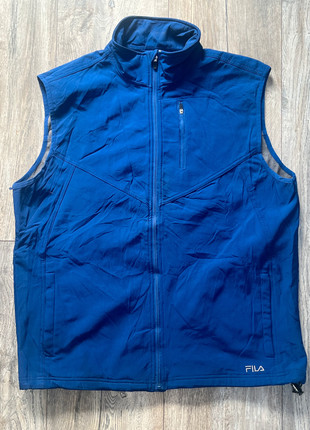 Fila Blue Softshell Gilet, marque: FILA, état: Très bon état, taille: XL, 16,00 €, 17,50 € Protection acheteurs incluse
