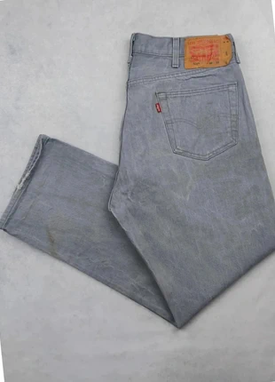 Jean Levi's 501 gris W38 L32 vintage délavé P0341, marque: Levi's, état: Bon état, taille: W38 | FR 48, 15,00 €, 16,45 € Protection acheteurs incluse