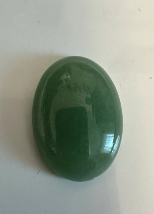 Cabochon chrysoprase pierre naturelle 25x18 mm., marca: Pierre, estado: Novo sem etiquetas, €6.00, €7.00 inclui Proteção do Comprador