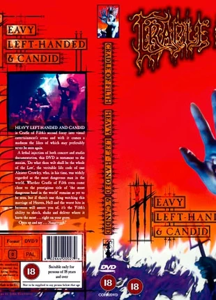 Cradle of Filth - Heavy Left-Handed And Candid DVD, zustand: Sehr gut, 25,00 €, 26,95 € inklusive Vinted-Käuferschutz