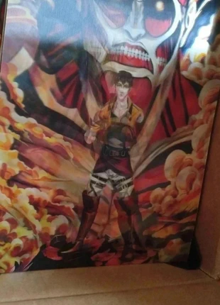 Poster 3d SNK attaque des titans 2, brand: SNK, condition: Very good, €18.75, €20.39 includes Buyer Protection Pro