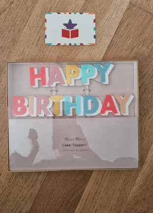 Décoration anniversaire gâteau MeriMeri, brand: Meri Meri, condizioni: Novità, €10.00, €11.20 include la Protezione acquisti Pro