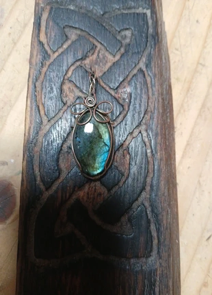 Pendentif labradorite, brand: Naturel, condition: Very good, €15.00, €16.45 includes Buyer Protection