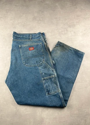 Pantalon dickies single knee workwear baggy bleu vintage - Taille 40x30, marca: Dickies, estado: Muy bueno, tamaño: W40 | ES 50, 25,00 €, 26,95 € Protección al comprador Pro incluida