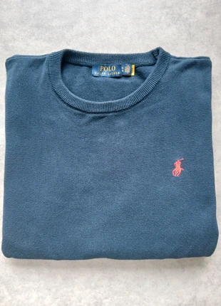 Pull Ralph Lauren bleu, brand: Ralph Lauren, condition: Very good, size: M, €42.00, €44.80 includes Buyer Protection