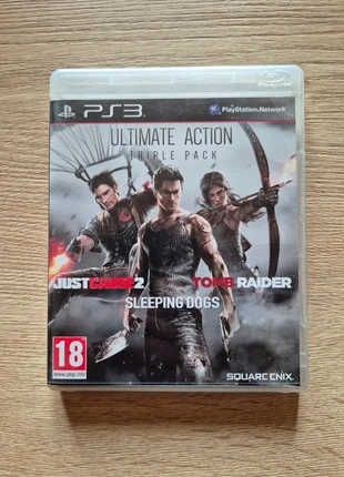 Jeux PlayStation 3 ultimate action triple pack tres bon état, condizioni: Ottime, €10.00, €11.20 include la Protezione acquisti