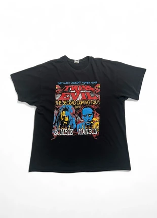 Vintage Marilyn Manson & Rob Zombie band t shirt, brand: American Vintage, condition: Very good, size: XL, £50.00, £53.20 includes Buyer Protection
