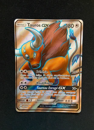 Tauros GX Fa 144/149 SL01 FR, marke: Pokémon, zustand: Neu, 10,00 €, 11,20 € inklusive Vinted-Käuferschutz