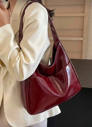 Sac en cuir Y2K vintage – Style "Old Money" coréen | Rouge, brand: Beneletti Paris, condition: Very good, €39.99, €42.69 includes Buyer Protection