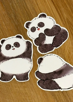 3 Postais Pandas Bebés, staat: Nieuw met prijskaartje, € 2,10, € 2,91 inclusief Kopersbescherming