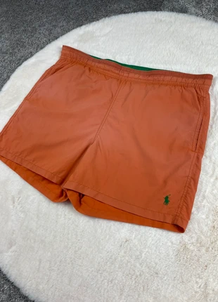 Short de Bain Ralph Lauren Orange Logo Brodé Vert, marque: Ralph Lauren, état: Très bon état, taille: M, 19,00 €, 20,65 € Protection acheteurs (Pro) incluse