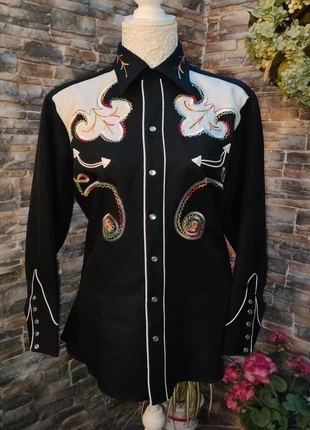 Vintage H bar C longtail California ranch wear Western shirt, brand: H bar C, condition: Very good, size: S / 36 / 8, €150.00, €158.20 includes Buyer Protection