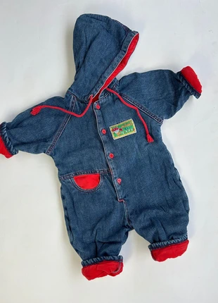 Combinaison vintage jean 12M, brand: Vintage Dressing, condition: Good, size: 12-18 months / 80 cm, €20.00, €21.70 includes Buyer Protection Pro