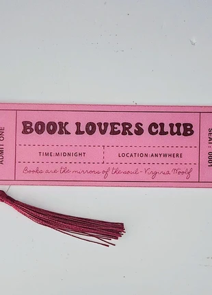 Acrylic bookmark, condition: New without tags, £1.50, £2.28 includes Buyer Protection