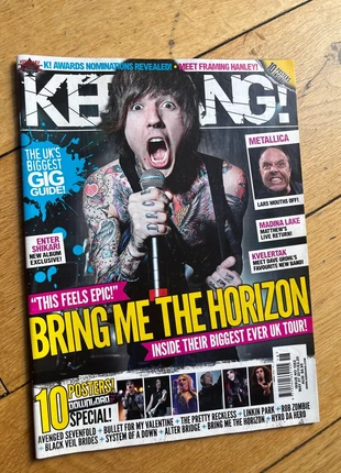 Kerrang Magazine Issue 1362 Bring me the Horizon, condition: Very good, £4.00, £4.62 includes Buyer Protection