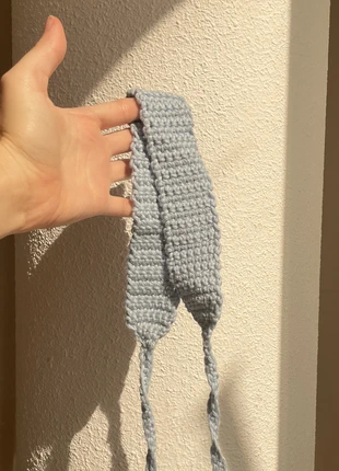 Bandeau en crochet - Bleu, marca: Local, estado: Nuevo sin etiquetas, 5,00 €, 5,95 € Protección al comprador incluida