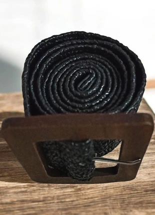 🖤 Ceinture élastique texturée noire 🖤, brand: Je ne sais quoi, condition: Very good, size: Adjustable, €4.00, €4.90 includes Buyer Protection