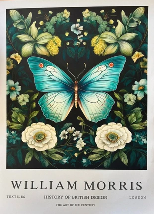 Affiche abstraite sur toile, marca: William Morris, estado: Muito bom, €8.50, €9.63 inclui Proteção do Comprador