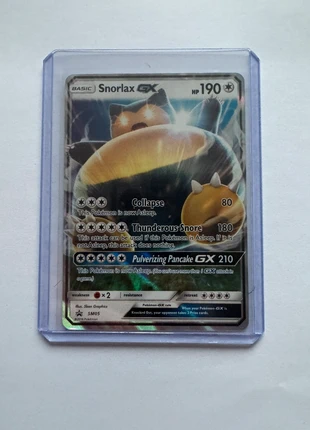 Snorlax GX Pokemon Promo SM05, brand: Pokémon, condition: Very good, €12.00, €13.30 includes Buyer Protection