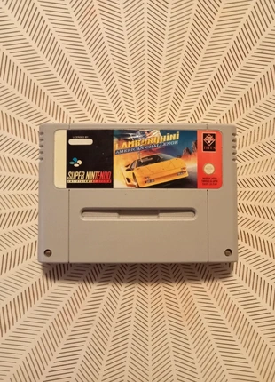Lamborghini american challenge super Nintendo snes Super NES Titus game vintage retro, condition: Satisfactory, €6.99, €8.04 includes Buyer Protection