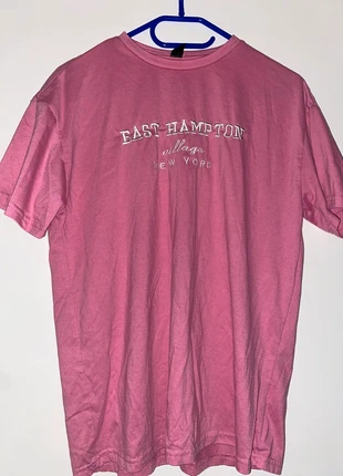 👕👚Rosa T-Shirt – New York Vibes, marque: Shein, état: Bon état, taille: S / 36 / 8, 2,50 €, 3,33 € Protection acheteurs incluse