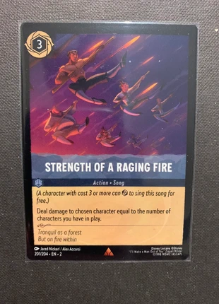Strength of a raging fire - Lorcana 210/204 EN2, marca: lorcana, estado: Muy bueno, 20,00 €, 21,70 € Protección al comprador incluida