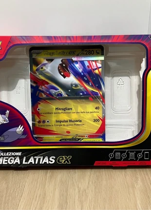 Carta pokemon jumbo mega latias ex mep 011 - megaevoluzione promo 2025 nm lenticolare, marque: Pokémon, état: Neuf sans étiquette, 9,90 €, 11,10 € Protection acheteurs incluse