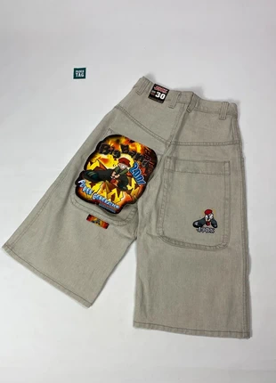 00s Jynx Carpenter Baggy Wide Leg Embroidered Short - Short Baggy Large, marque: OVERSIZE, état: Neuf avec étiquette, taille: M, 65,00 €, 68,95 € Protection acheteurs (Pro) incluse