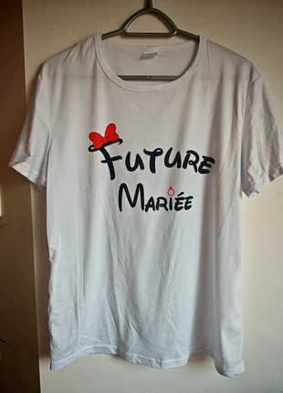 tshirt future mariee evjf neuf blanc taille xxl, marca: BLANC, estado: Nuevo sin etiquetas, tamaño: XXL / 44 / 16, 5,00 €, 5,95 € Protección al comprador incluida