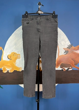 Cotton Traders Pull-On Stretch Jeans – Charcoal Grey Size: UK 12, brand: Cotton Traders, condition: Very good, size: L / 12, £9.99, £11.19 includes Buyer Protection