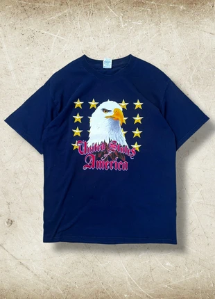 T-Shirt uni floqué US Eagle vintage 90’s taille L, marca: Vintage Dressing, estado: Muito bom, tamanho: L, €19.00, €20.65 inclui Proteção do Comprador