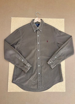 Polo Ralph Lauren Chemise Kaki en velours côtelé Logo Brode Taille M, marque: Polo Ralph Lauren, état: Très bon état, taille: M, 29,00 €, 31,15 € Protection acheteurs incluse