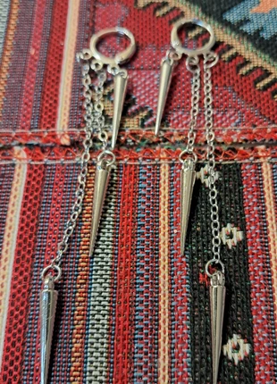 Boucle d'oreille créole métal couleur argent inde india hippie boheme bohemian ethnique bali neuf, marke: Boheme, zustand: Neu, 9,00 €, 10,15 € inklusive Vinted-Käuferschutz