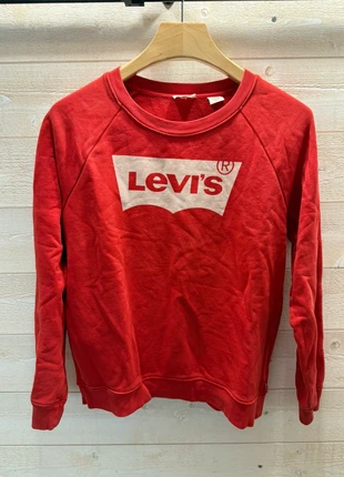Sweat-shirt rouge Levi’s taille S, marke: Levi's, zustand: Sehr gut, größe: S / 36 / 8, 15,00 €, 16,45 € inklusive Vinted-Käuferschutz
