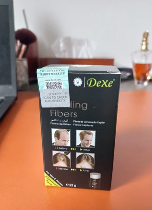Hair Building fibers noire, brand: Dexe, condition: New with tags, €11.00, €12.25 includes Buyer Protection