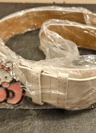 Hello Kitty witte riem ,  Sanrio – 100 cm – nieuw, merk: Hello Kitty, staat: Heel goed, maat: 100 cm, € 8,99, € 10,14 inclusief Kopersbescherming