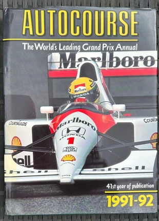 1991-92 Autocourse Formula 1 Yearbook, condition: Satisfactory, £10.00, £11.20 includes Buyer Protection