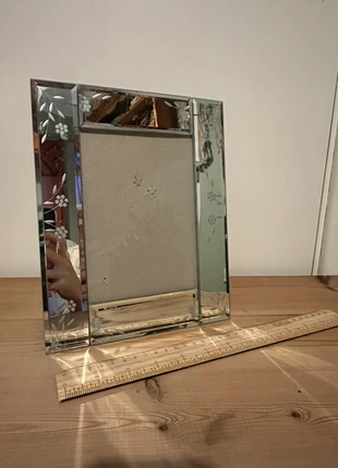 Vintage Flower Mirror Frame, brand: Frame, condition: Very good, £6.00, £7.00 includes Buyer Protection